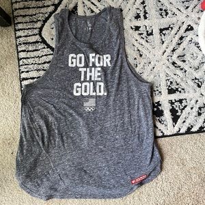 Team USA, grey tank